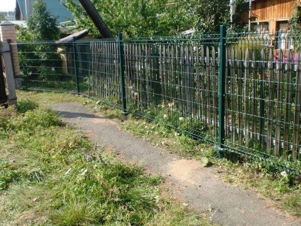 Сетчатое ограждение 3D. высотой 2 метра. пруток 3.5 мм. — изображение 9