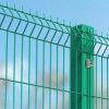 Столб для 3D ограждений металлический. 80х80х2500 мм. толщина металла 2.0 мм. фото