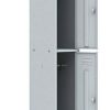 Односекционный металлический шкаф для одежды ШРМ – 12 фото