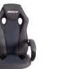 Кресло RACER GT new кож/зам/ткань, металлик/серый, 36/12 фото
