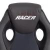 Кресло RACER GT new кож/зам/ткань, металлик/серый, 36/12 фото