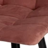 Стул барный CHILLY (mod.7095б) / 1 шт. в упаковке ткань/металл, 50х44х104 см, высота до сиденья 76 см, фото