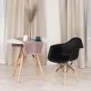Кресло CINDY (EAMES) (mod. 919) / 1 шт. в упаковке дерево береза/металл/сиденье пластик, 60*62*79см, фото