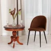 Стул MONRO (mod. 710) / 1 шт. в упаковке ткань/металл, 56х51х80 см, высота до сиденья 47 см, коричневый фото
