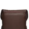 Кресло CHIEF кож/зам/ткань, коричневый/коричневый стеганный, 36-36/36-36 стеганный/24 фото