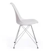 Стул TULIP IRON CHAIR (mod.EC-123) металл/пластик, 54,5*48*83,5см, white (белый) фото