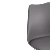 Стул TULIP IRON CHAIR (mod.EC-123) металл/пластик, 54,5*48*83,5см, серый фото