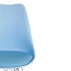 Стул TULIP IRON CHAIR (mod.EC-123) металл/пластик, 54,5*48*83,5см, голубой фото