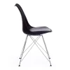 Стул TULIP IRON CHAIR (mod.EC-123) металл/пластик, 54,5*48*83,5см, черный фото