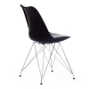 Стул TULIP IRON CHAIR (mod.EC-123) металл/пластик, 54,5*48*83,5см, черный фото