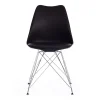 Стул TULIP IRON CHAIR (mod.EC-123) металл/пластик, 54,5*48*83,5см, черный фото