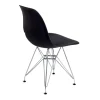 Стул CINDY IRON CHAIR (EAMES) (mod. 002) металл, пластик, 51x46x82,5, черный фото