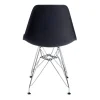 Стул CINDY IRON CHAIR (EAMES) (mod. 002) металл, пластик, 51x46x82,5, черный фото