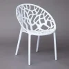 Стул BUSH (mod. 017) пластик, 60*58,5*80см, белый фото