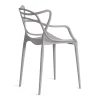 Стул Cat Chair (mod. 028) пластик, 54,5*56*84см, серый, 024 фото