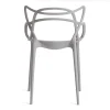 Стул Cat Chair (mod. 028) пластик, 54,5*56*84см, серый, 024 фото