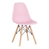 Стул CINDY (EAMES) (mod. 001)-5 / 1 шт. в упаковке дерево береза/металл/сиденье пластик, 51x46x82.5см, фото