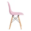 Стул CINDY (EAMES) (mod. 001)-5 / 1 шт. в упаковке дерево береза/металл/сиденье пластик, 51x46x82.5см, фото