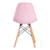 Стул CINDY (EAMES) (mod. 001)-5 / 1 шт. в упаковке дерево береза/металл/сиденье пластик, 51x46x82.5см, фото