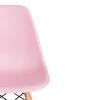 Стул CINDY (EAMES) (mod. 001)-5 / 1 шт. в упаковке дерево береза/металл/сиденье пластик, 51x46x82.5см, фото