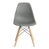 Стул CINDY (EAMES) (mod. 001)-6 / 1 шт. в упаковке дерево береза/металл/сиденье пластик, 51x46x82.5см, фото