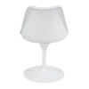 Стул TULIP FASHION CHAIR (mod.109) металл/пластик/PU, 55x48x81см, белый / красный фото