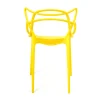 Стул Cat Chair (mod. 028) / 1 шт. в упаковке пластик, 54,5*56*84см, желтый, 037 фото