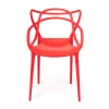 Стул Cat Chair (mod. 028) / 1 шт. в упаковке пластик, 54,5*56*84см, красный, 033 фото
