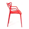 Стул Cat Chair (mod. 028) / 1 шт. в упаковке пластик, 54,5*56*84см, красный, 033 фото