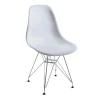 Стул CINDY IRON CHAIR (EAMES) (mod. 002) / 1 шт. в упаковке металл, пластик, 51x46x82,5, белый фото