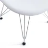 Стул CINDY IRON CHAIR (EAMES) (mod. 002) / 1 шт. в упаковке металл, пластик, 51x46x82,5, белый фото