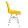 Стул CINDY IRON CHAIR (EAMES) (mod. 002) / 1 шт. в упаковке металл, пластик, 51x46x82,5, желтый фото