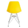 Стул CINDY IRON CHAIR (EAMES) (mod. 002) / 1 шт. в упаковке металл, пластик, 51x46x82,5, желтый фото