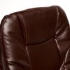 Кресло SOFTY LUX кож/зам, коричневый, 2 TONE фото