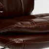 Кресло SOFTY LUX кож/зам, коричневый, 2 TONE фото
