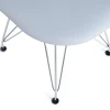Стул CINDY IRON CHAIR (EAMES) (mod. 002) / 1 шт. в упаковке металл, пластик, 51x46x82,5, серый фото
