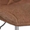Кресло STYLE ткань, коричневый, F25 фото