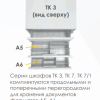 Шкаф картотечный ТК 7/1 фото